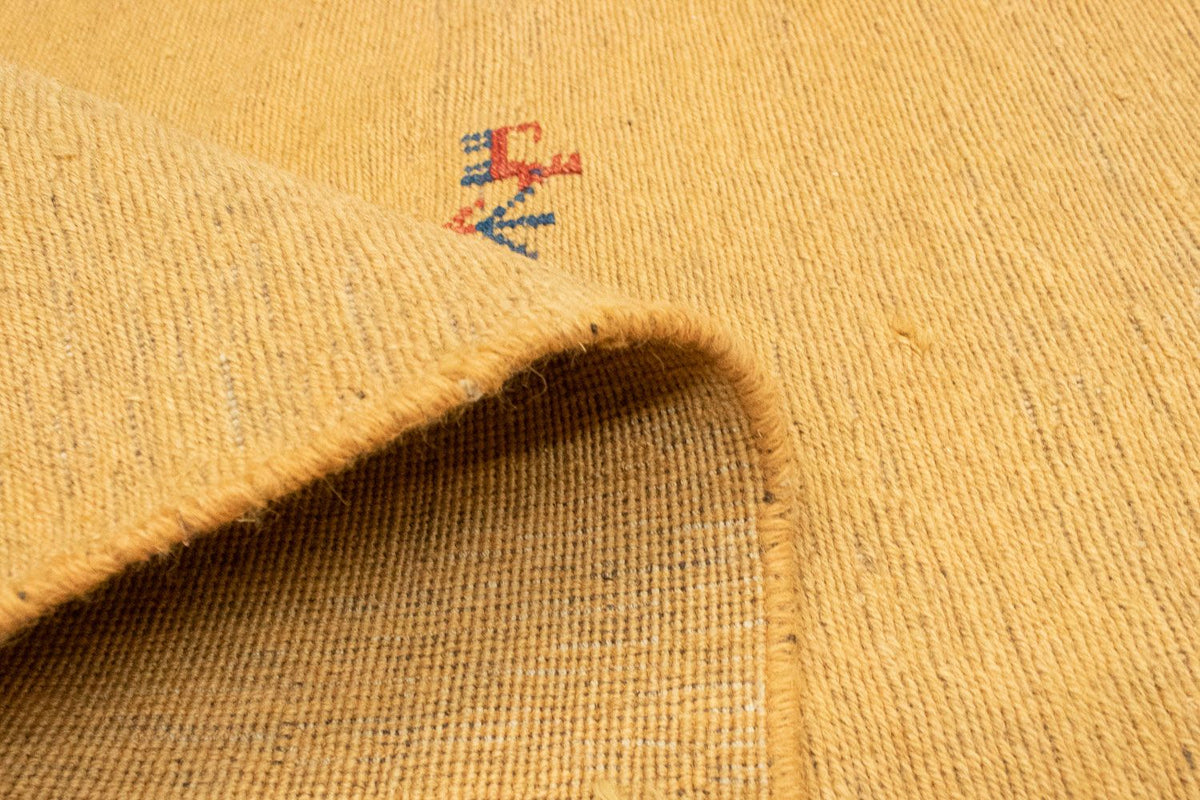 Tapis de couloir Tapis Gabbeh - Persan - 278 x 80 cm - or