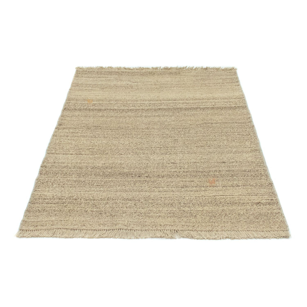 Tapis Gabbeh - Persan - 140 x 101 cm - beige