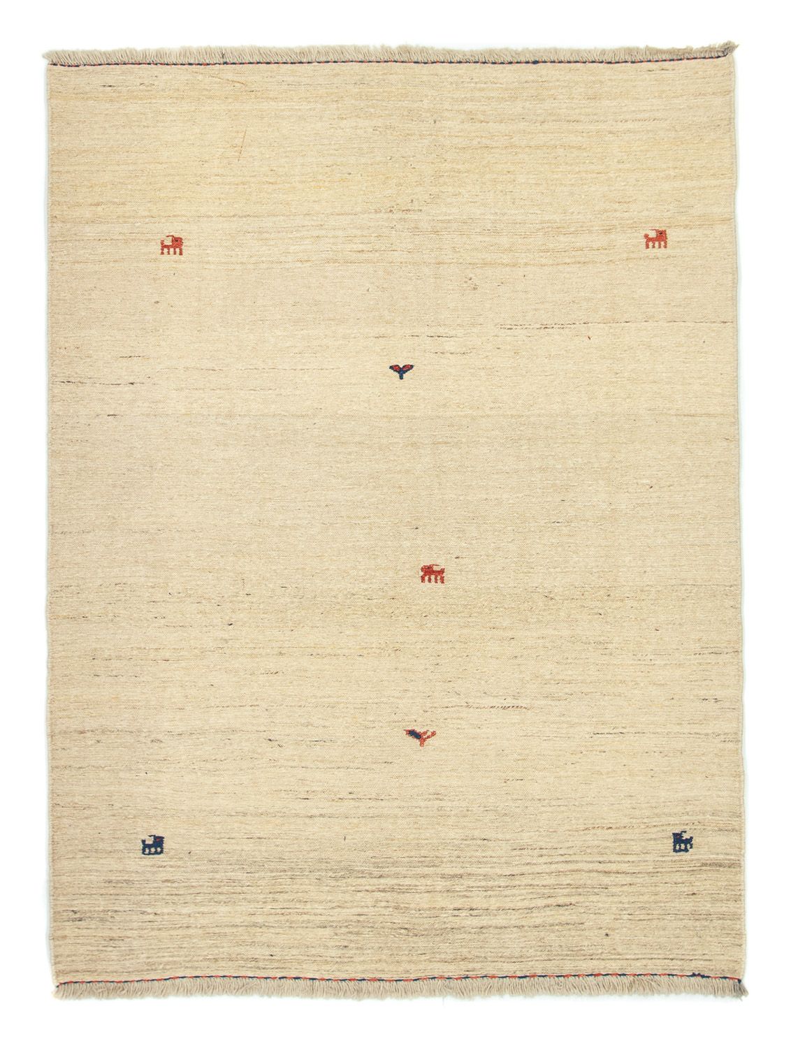 Tapis Gabbeh - Persan - 179 x 137 cm - multicolore