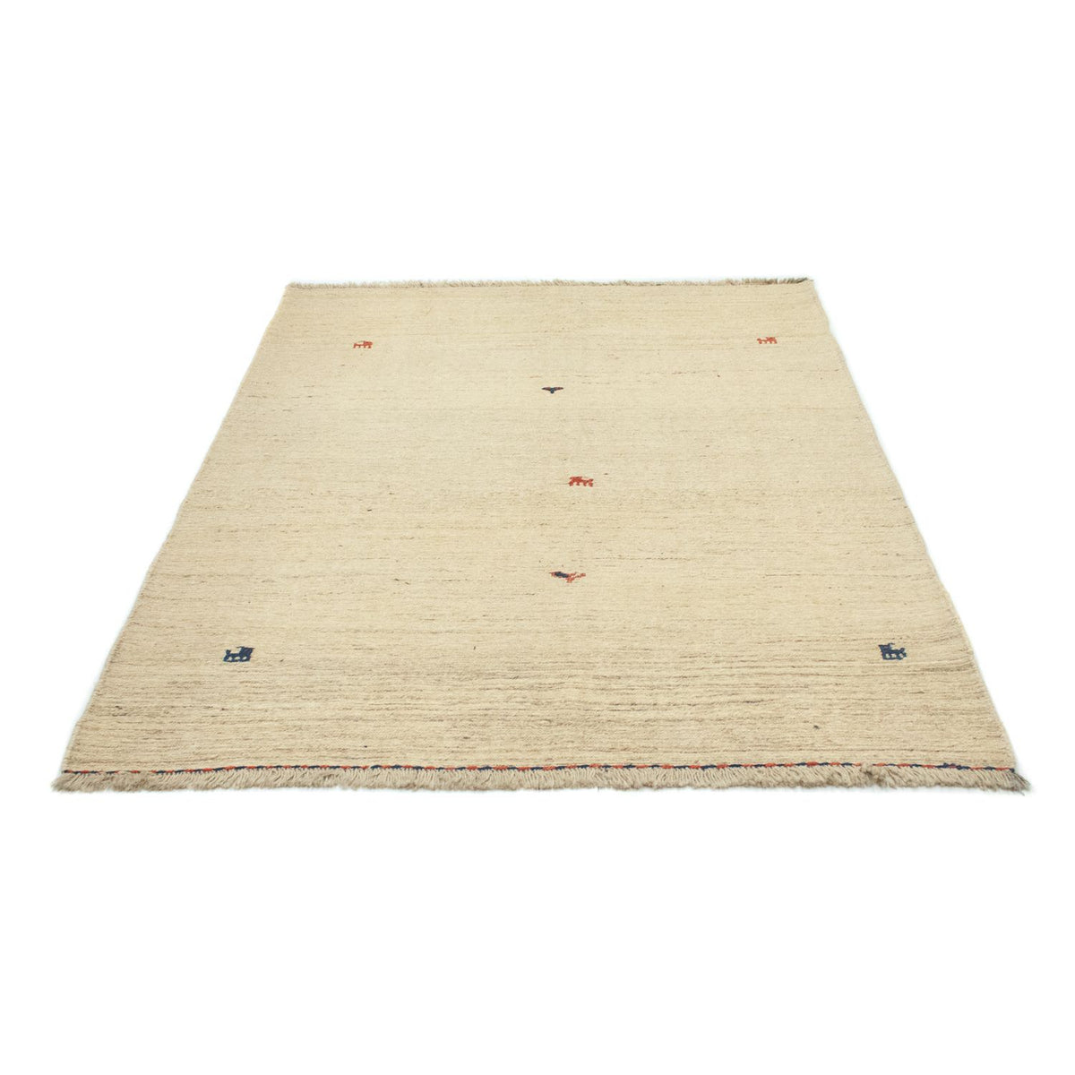 Tapis Gabbeh - Persan - 179 x 137 cm - multicolore