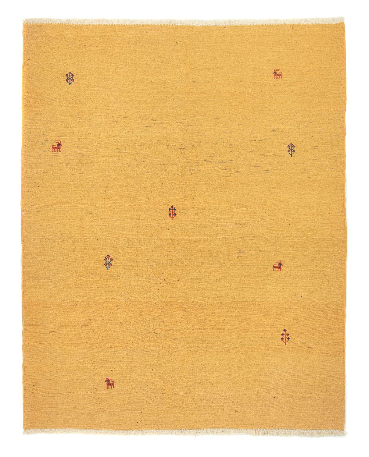 Tapis Gabbeh - Persan - 198 x 151 cm - multicolore