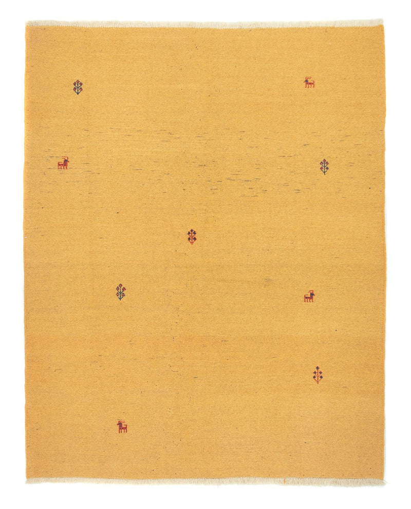 Tapis Gabbeh - Persan - 198 x 151 cm - multicolore