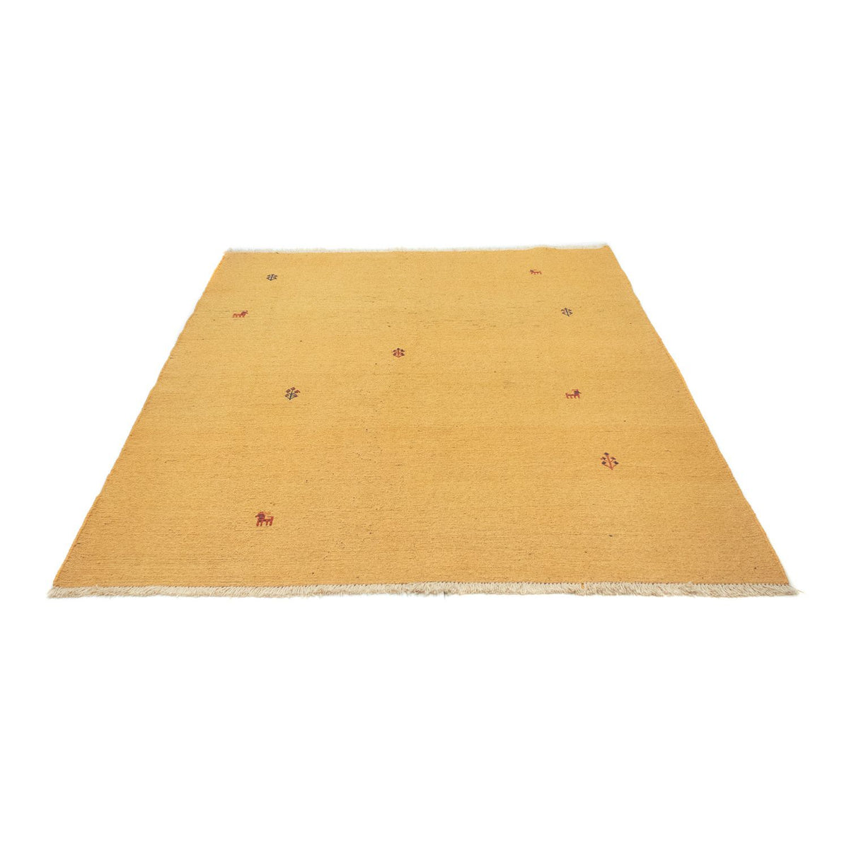 Tapis Gabbeh - Persan - 198 x 151 cm - multicolore