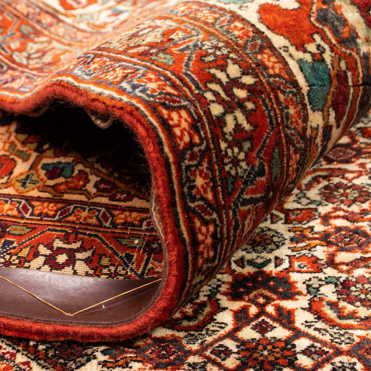 Tapis persan - Bidjar - 373 x 297 cm - rouille