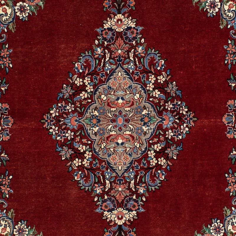 Tapis persan - Ghom - 190 x 130 cm - rouge