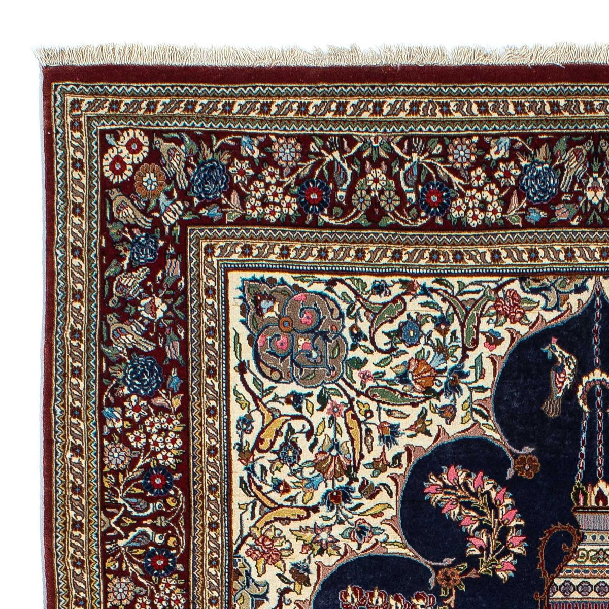 Tapis de Qom Tapis 127x214cm - Tapis persan