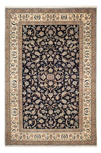 Tapis persan - Nain - Premium - 264 x 172 cm - bleu foncé