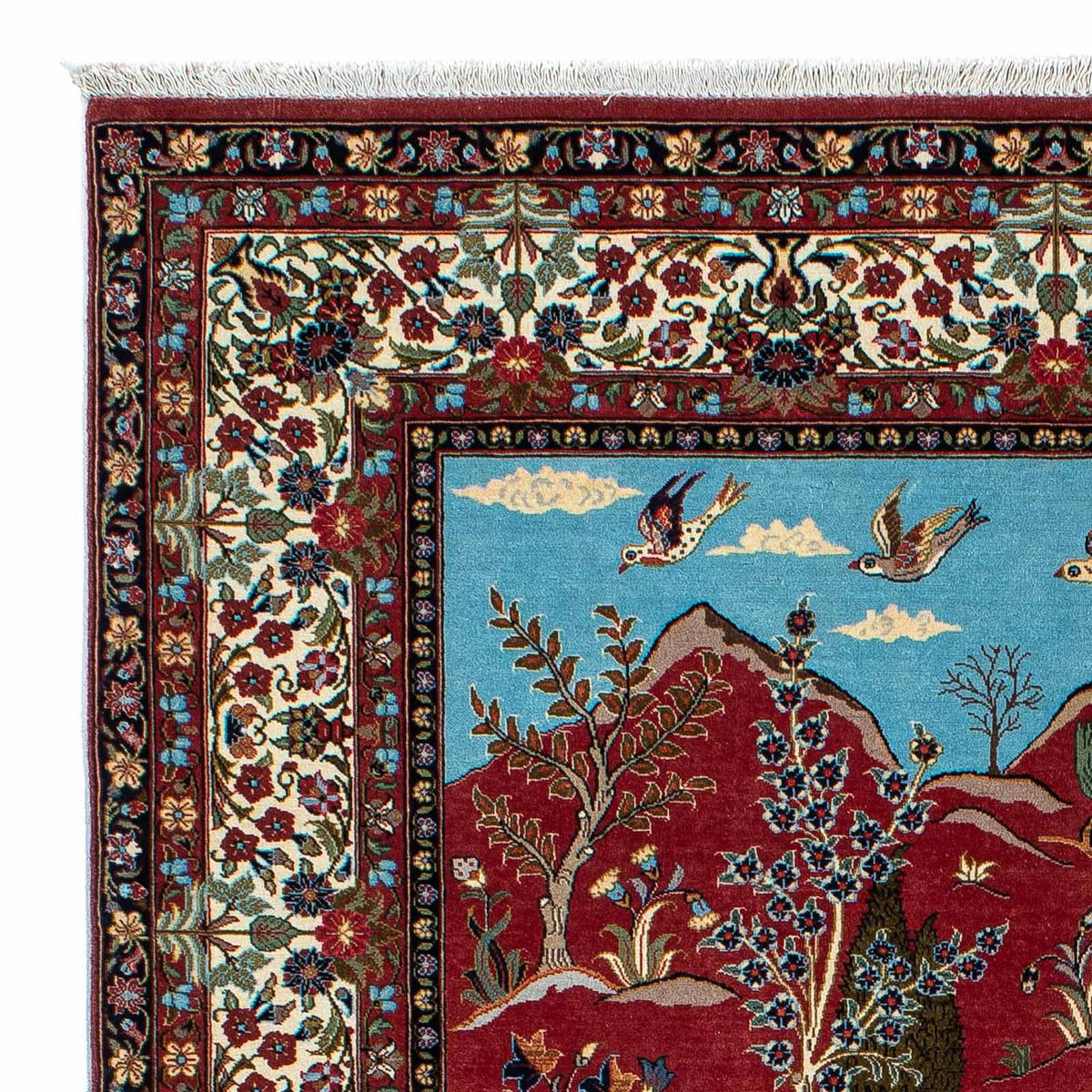 Tapis de Qom Tapis 138x203cm - Tapis persan