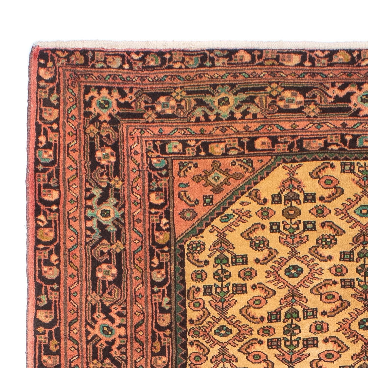 Tapis persan - Classique - 193 x 145 cm - beige