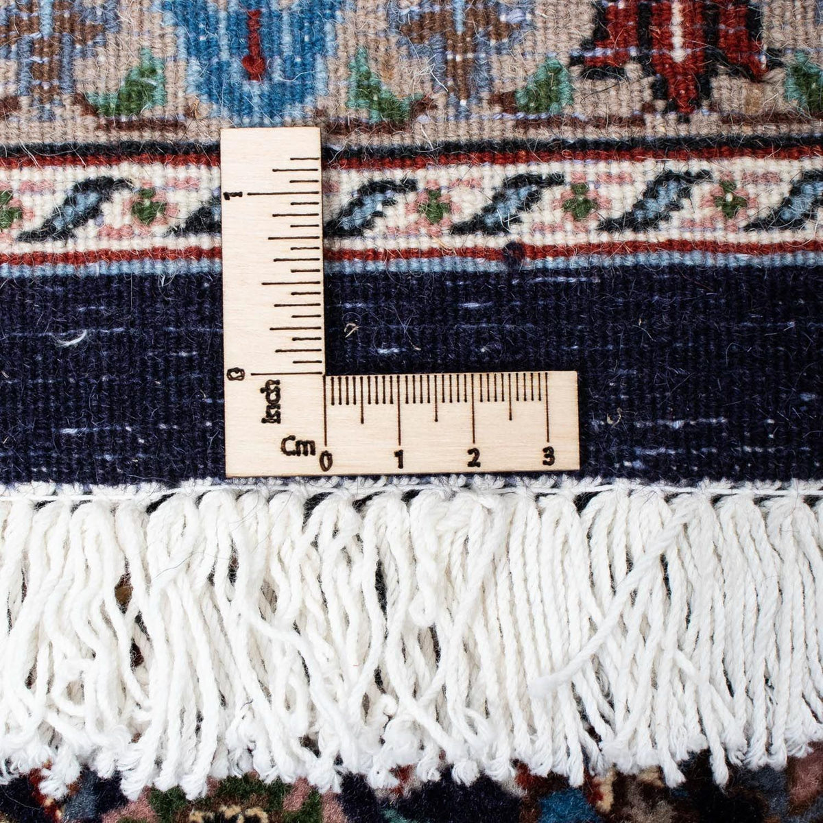 Tapis persan - Classique - 194 x 149 cm - bleu foncé