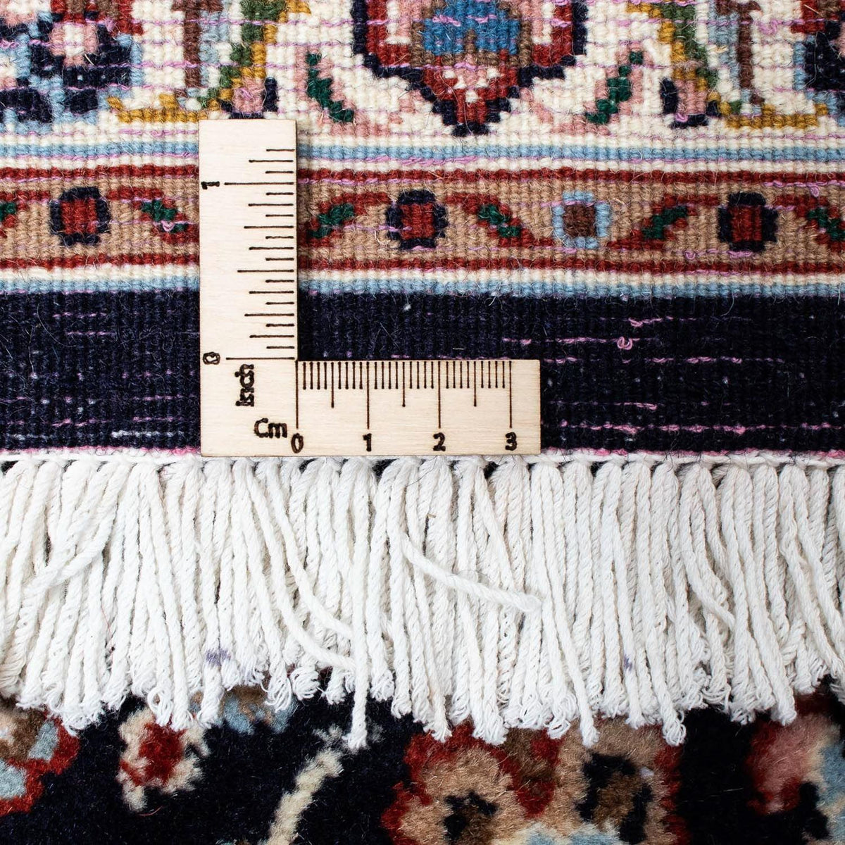 Tapis persan - Classique - 235 x 178 cm - bleu foncé