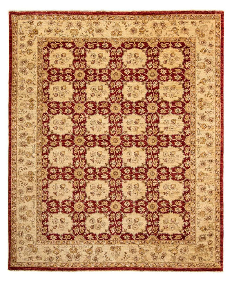Tapis Ziegler - 293 x 250 cm - rouge foncé