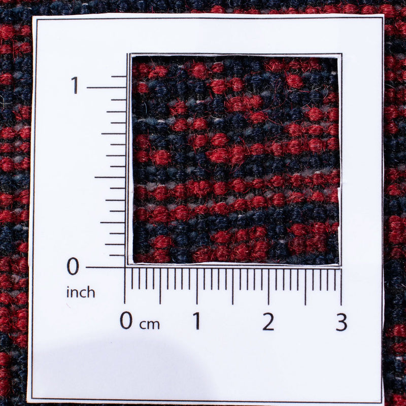 Tapis Turkaman - 233 x 157 cm - rouge foncé