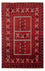 Tapis Turkaman - 243 x 160 cm - rouge foncé