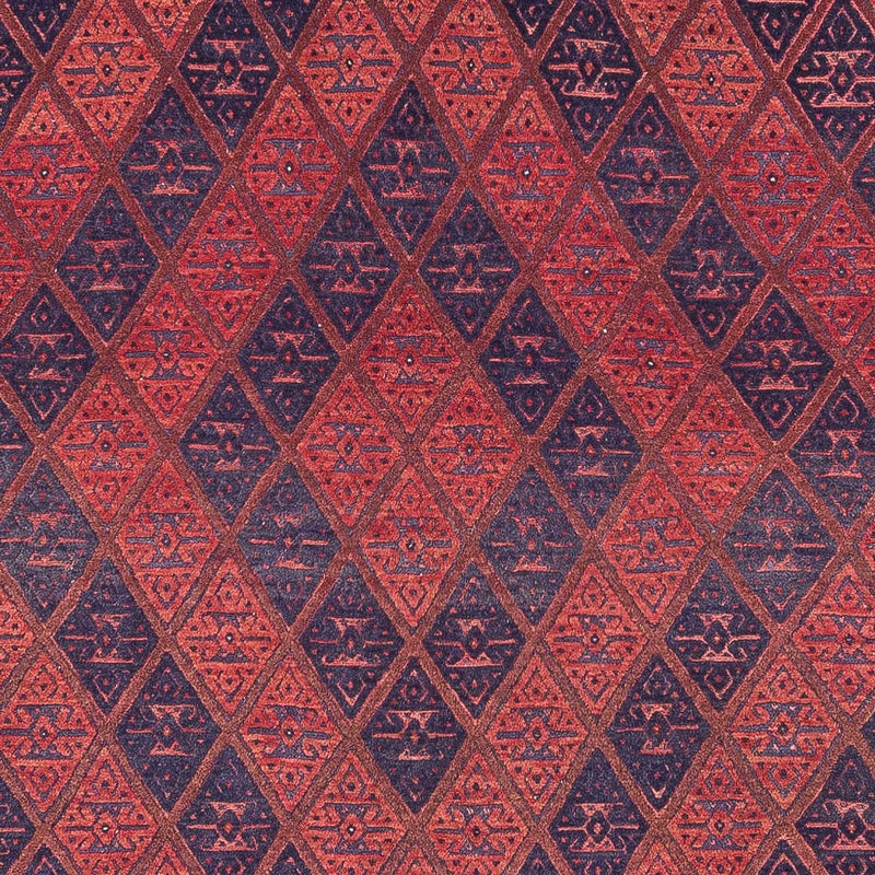 Tapis Kelim - Oriental - 279 x 206 cm - rouge foncé