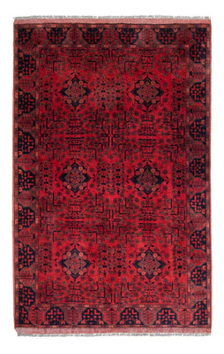 Tapis afghan - Kunduz - 200 x 130 cm - rouge