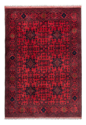 Tapis afghan - Kunduz - 190 x 128 cm - rouge