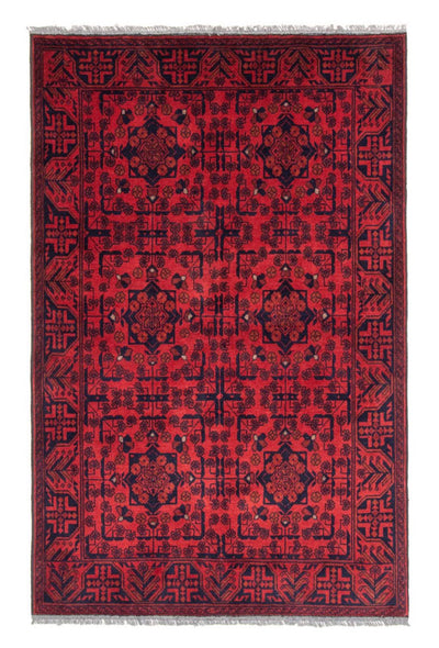Khal Mohammadi Tapis 126x186cm - Tapis oriental - rouge