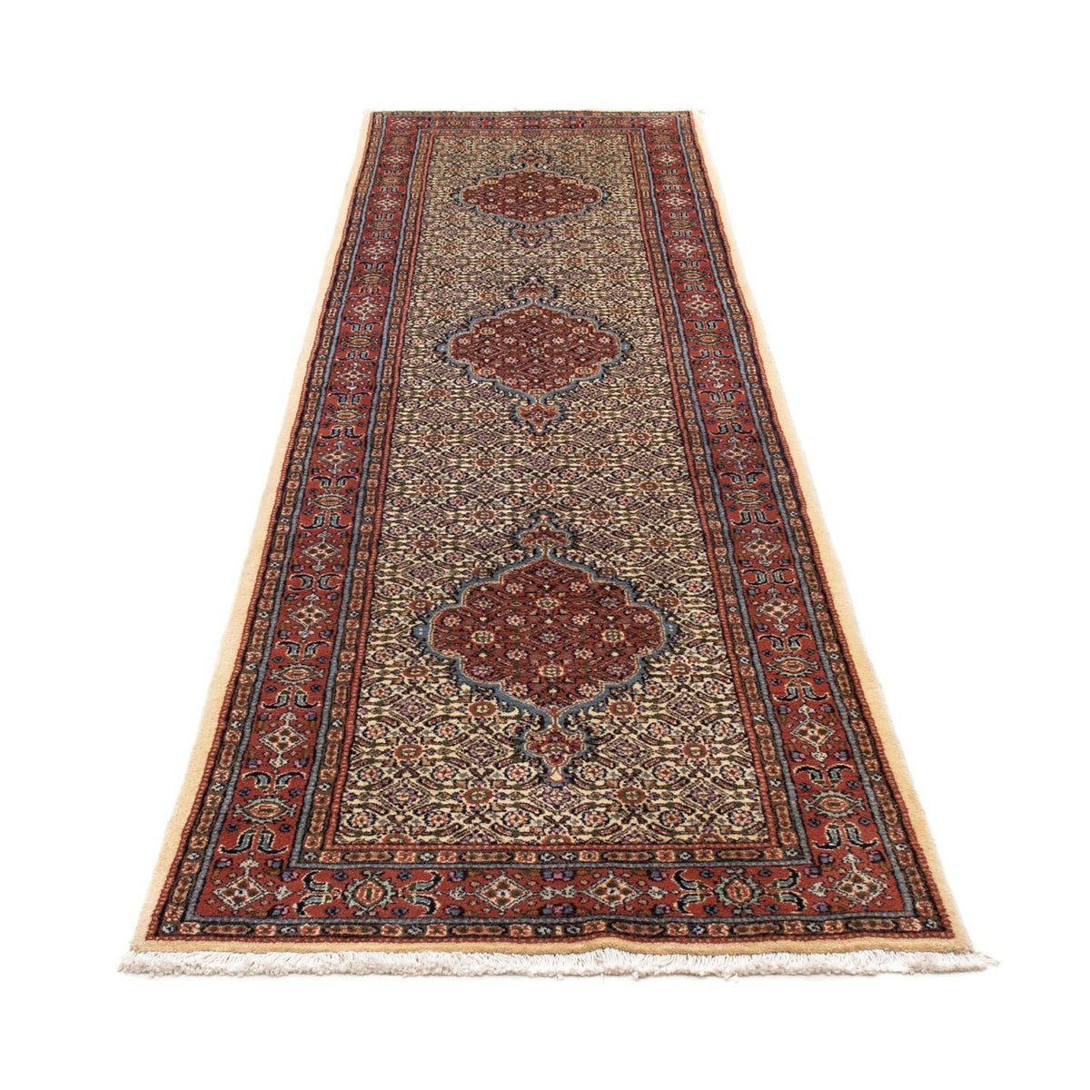 Tapis de couloir Tapis persan - Classique - 290 x 81 cm - beige