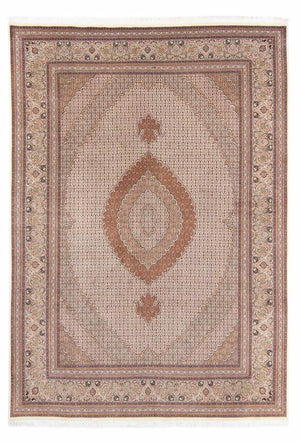 Tapis persan - Tabriz - 363 x 250 cm - marron clair