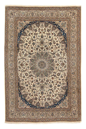 Tapis persan - Nain - Royal - 404 x 293 cm - beige