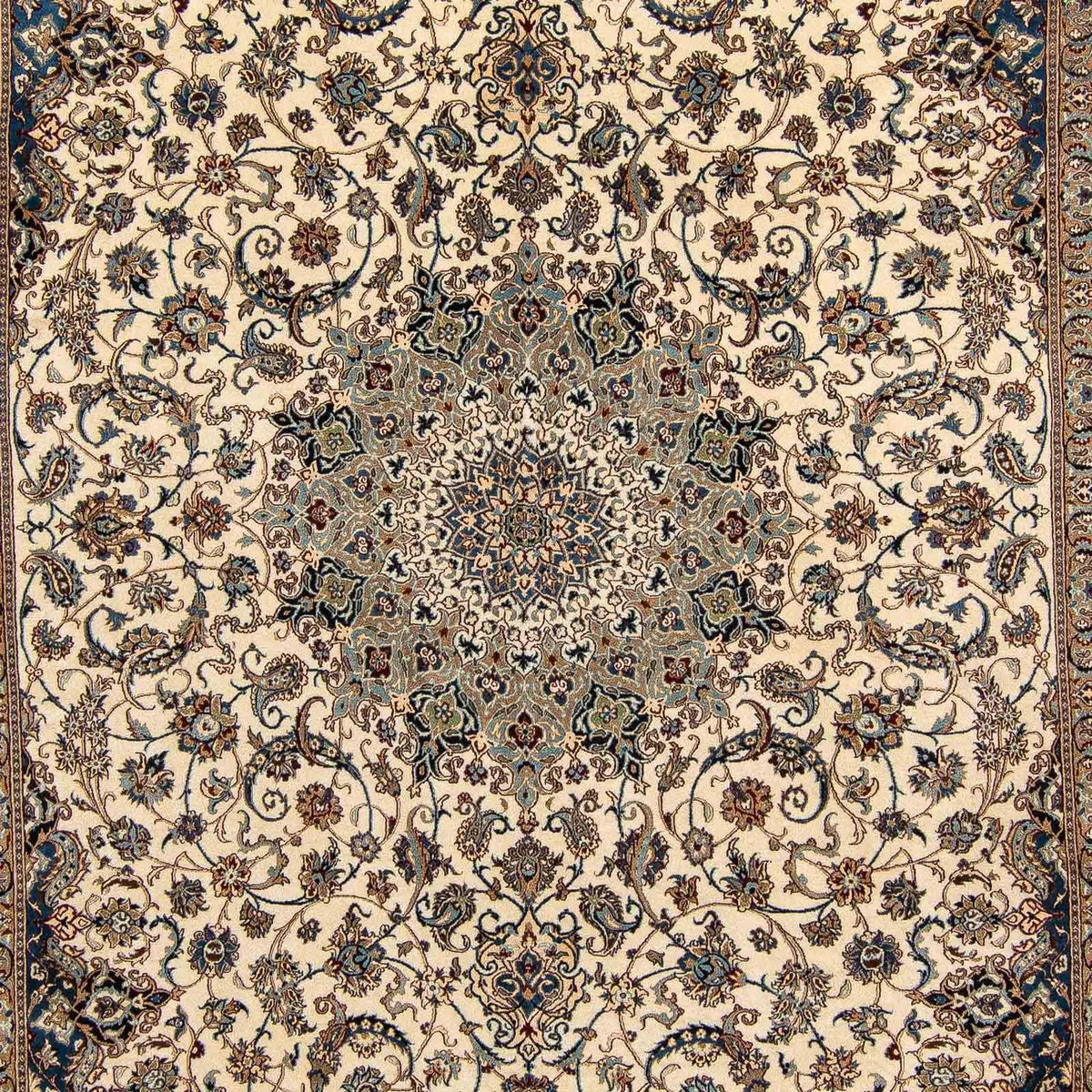 Tapis persan - Nain - Royal - 404 x 293 cm - beige