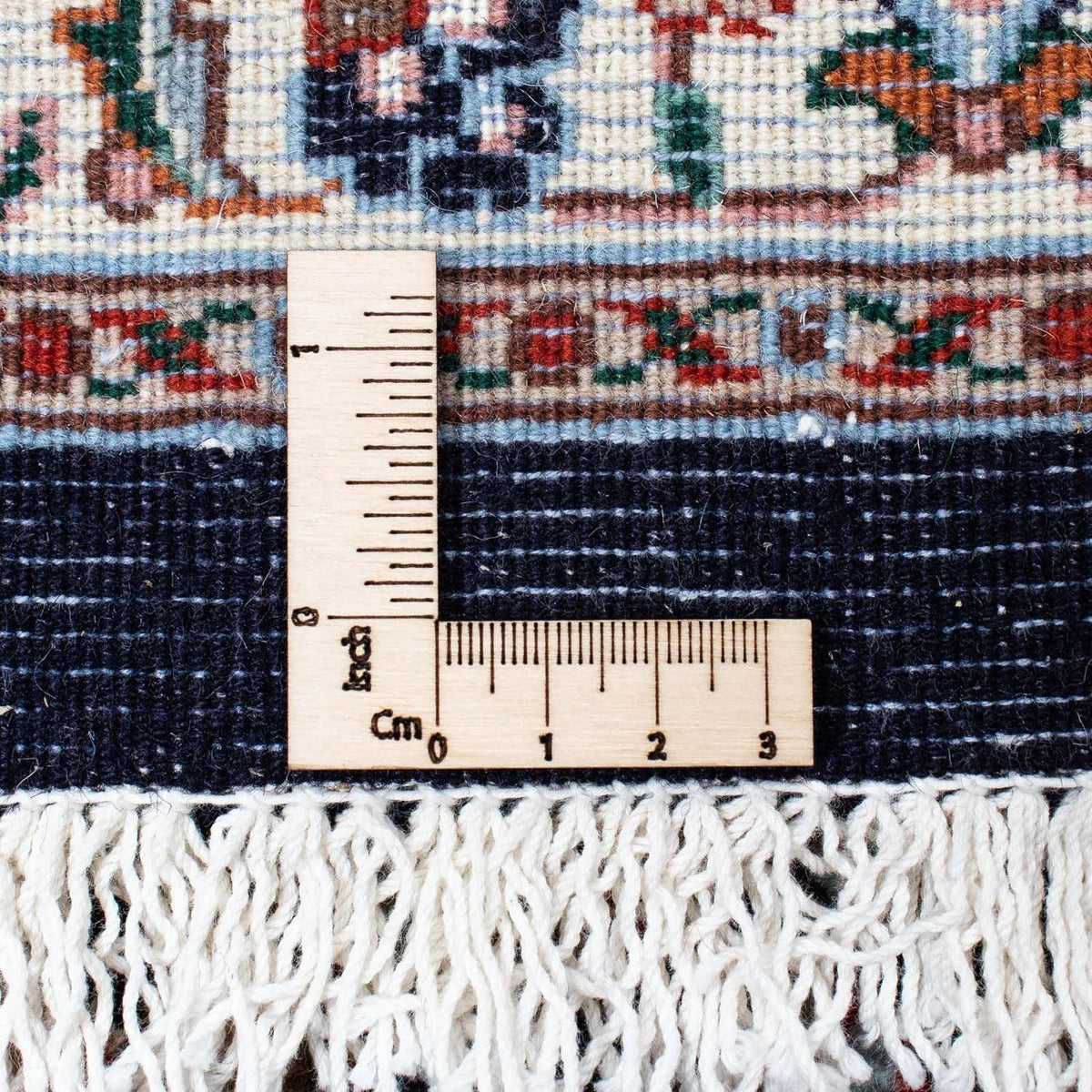 Tapis persan - Classique - 239 x 181 cm - bleu foncé