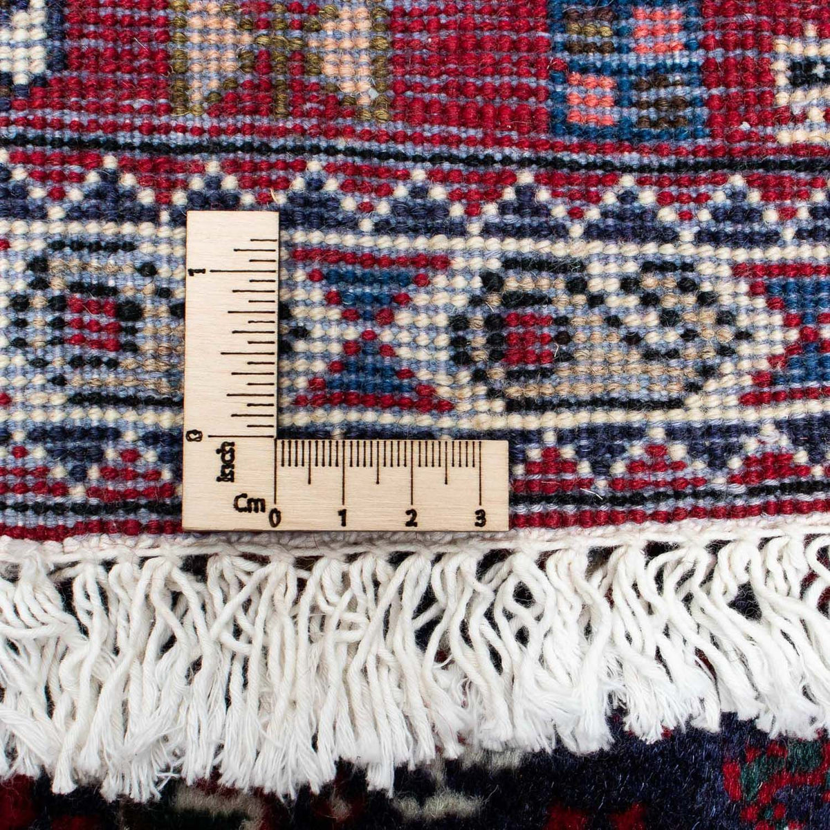 Tapis persan - Nomadic - 129 x 78 cm - bleu foncé