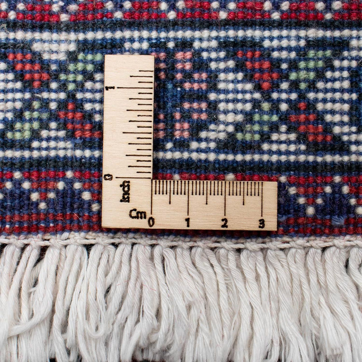 Tapis persan - Nomadic - 128 x 76 cm - bleu foncé