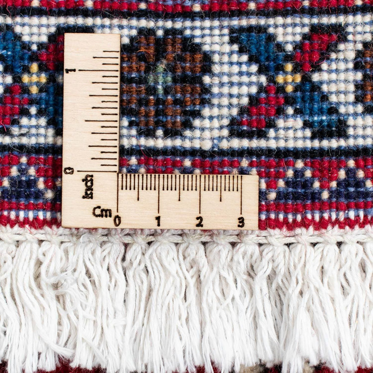 Tapis persan - Nomadic - 130 x 75 cm - rouge foncé