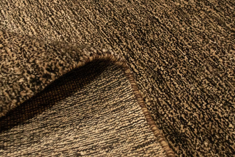 Tapis Gabbeh - Indus - 100 x 62 cm - marron foncé
