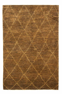 Tapis Gabbeh - Indus - 205 x 137 cm - marron