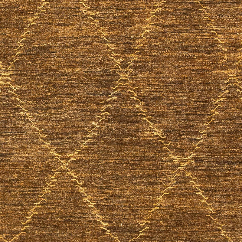 Tapis Gabbeh - Indus - 205 x 137 cm - marron