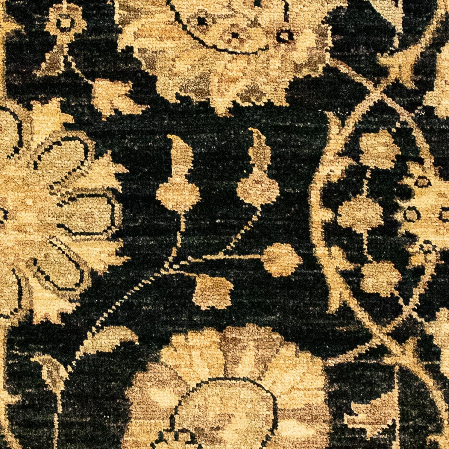 Tapis Ziegler - 86 x 62 cm - bleu foncé