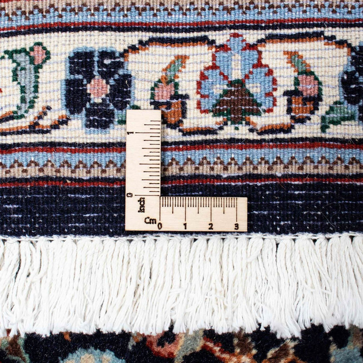 Tapis persan - Classique - 243 x 175 cm - bleu foncé