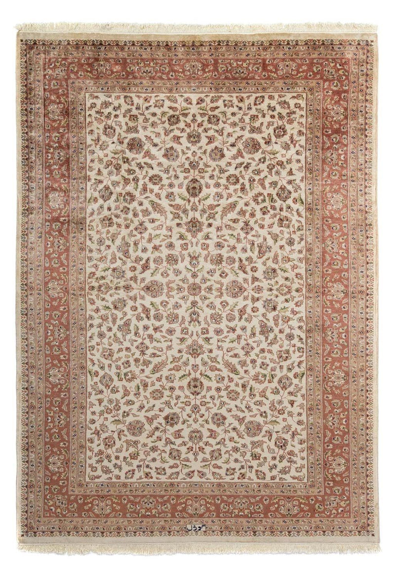 Tapis persan - Tabriz - 301 x 210 cm - beige