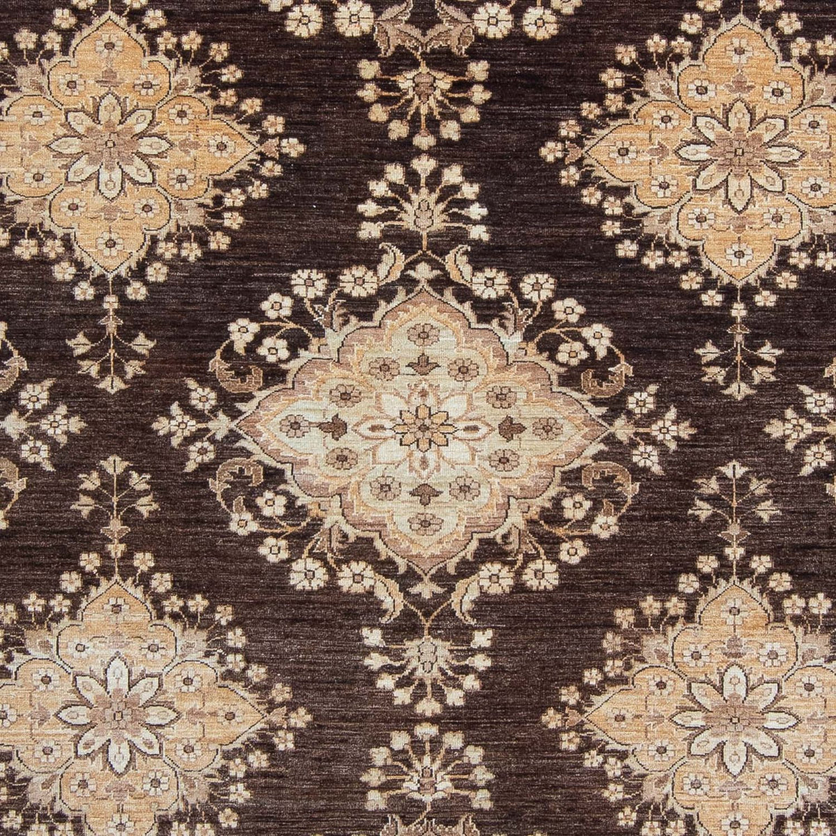 Tapis Ziegler - 300 x 246 cm - marron foncé