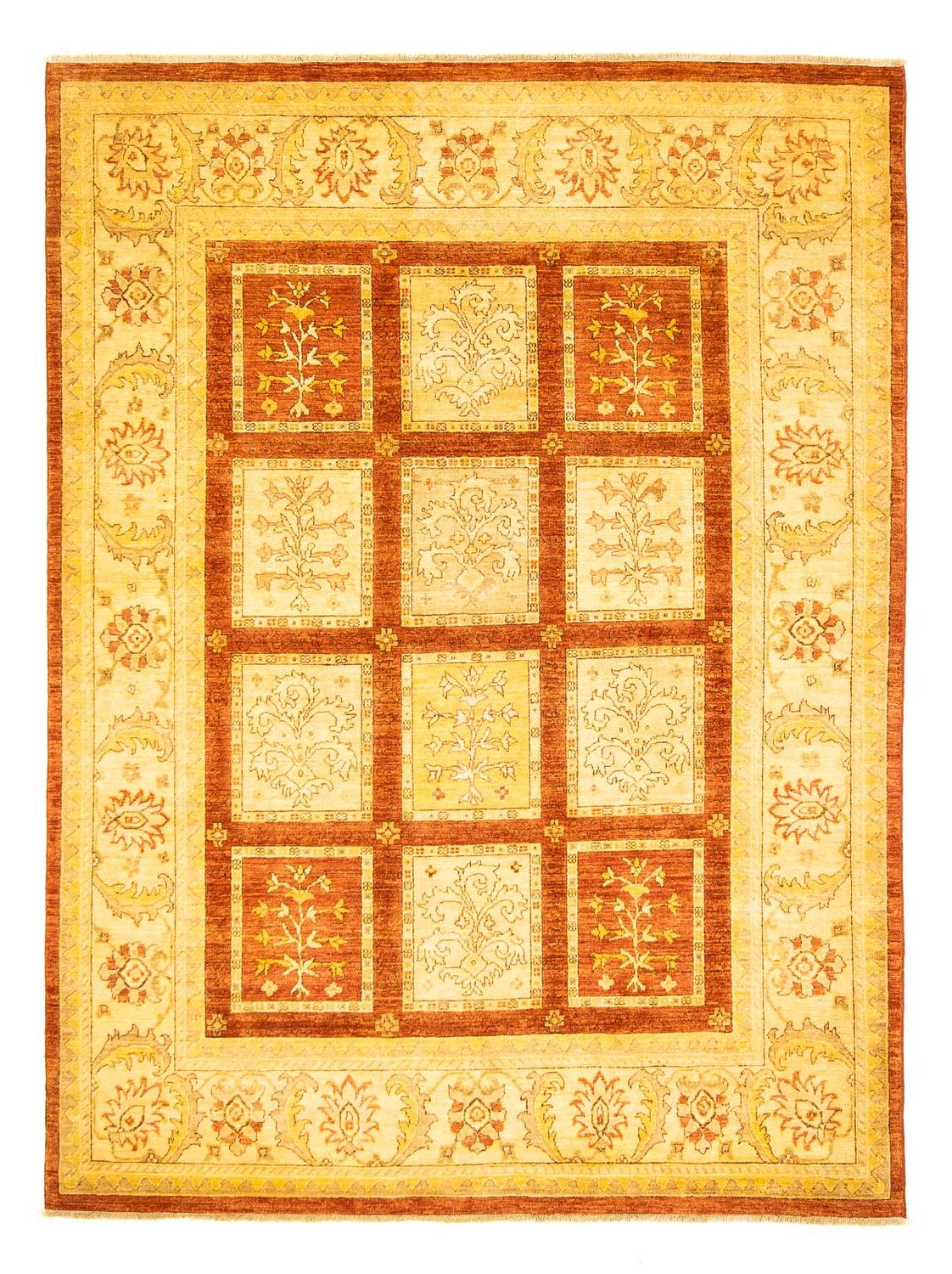Tapis Ziegler - 252 x 201 cm - rouille