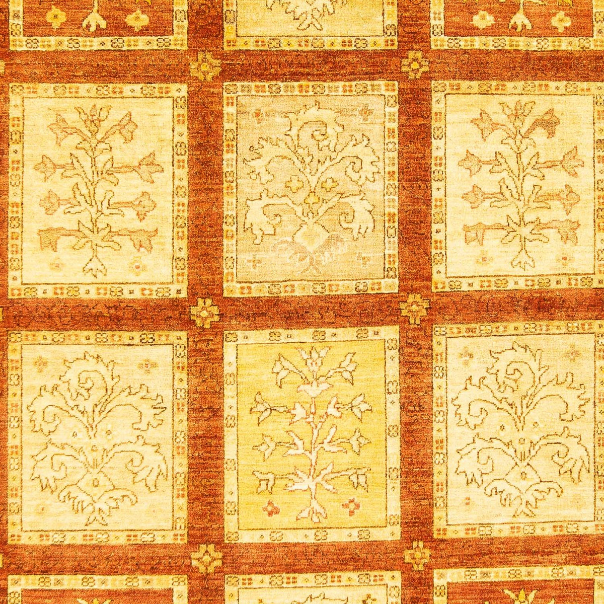 Tapis Ziegler - 252 x 201 cm - rouille