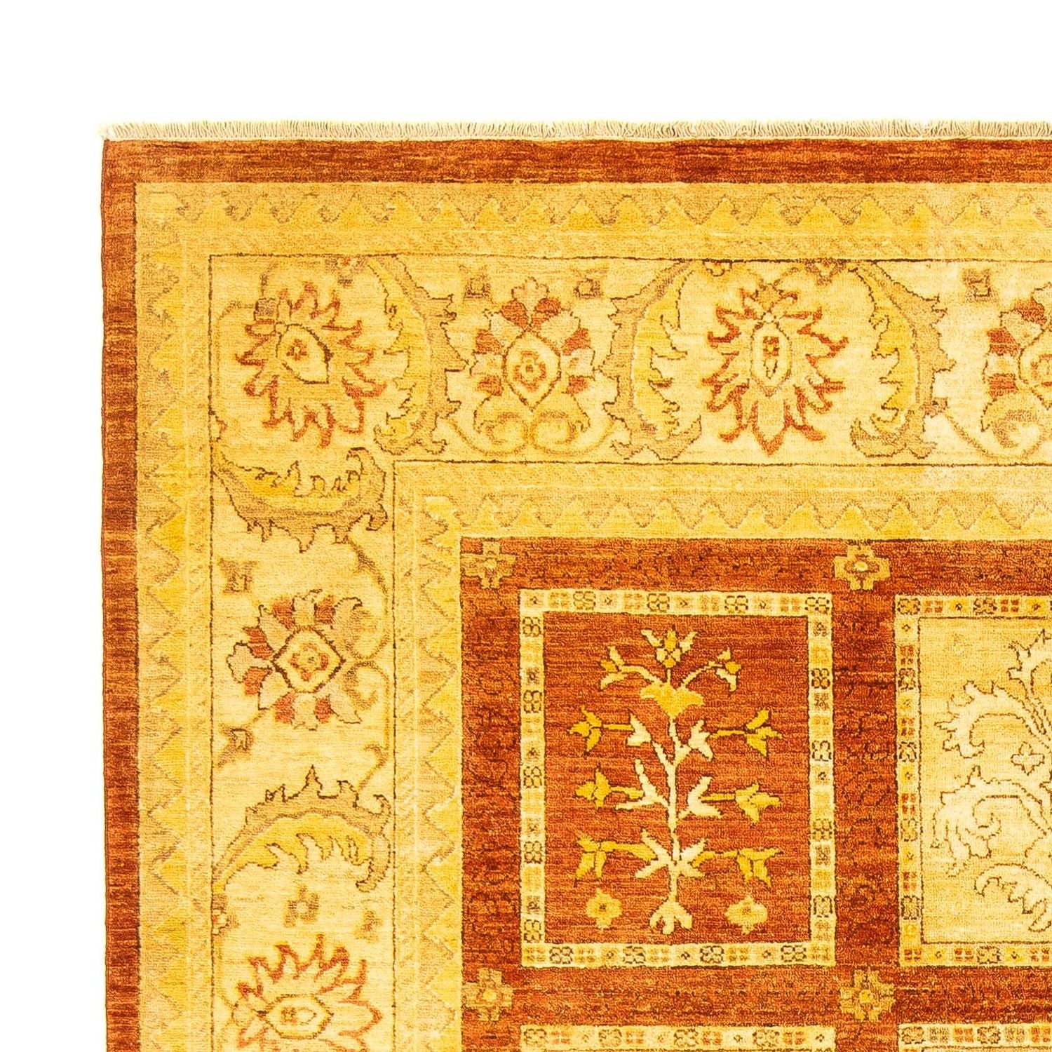 Tapis Ziegler - 252 x 201 cm - rouille