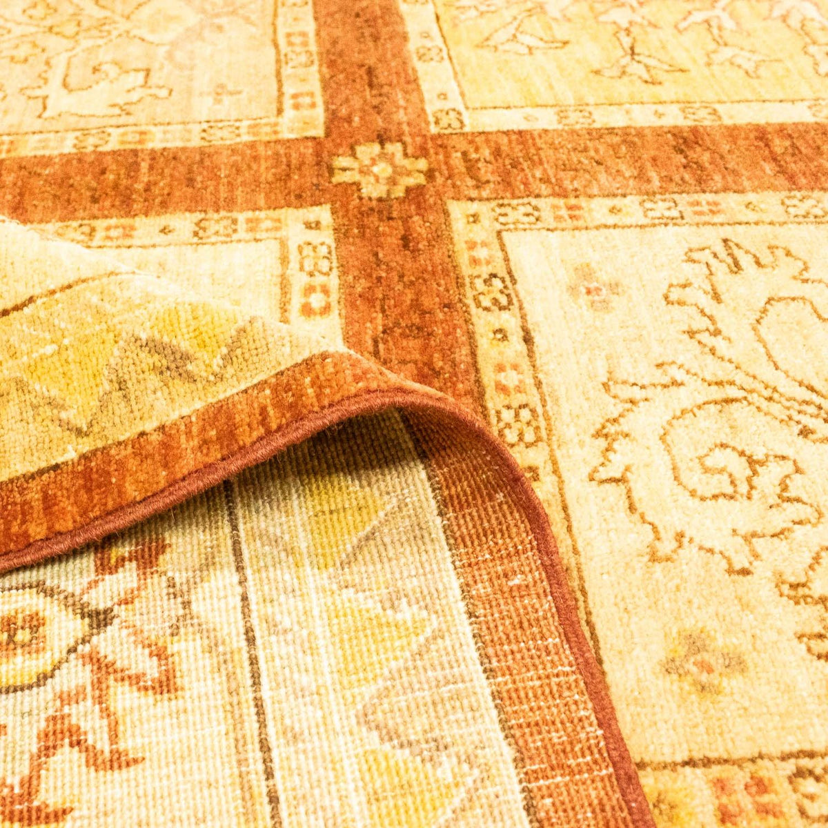 Tapis Ziegler - 252 x 201 cm - rouille