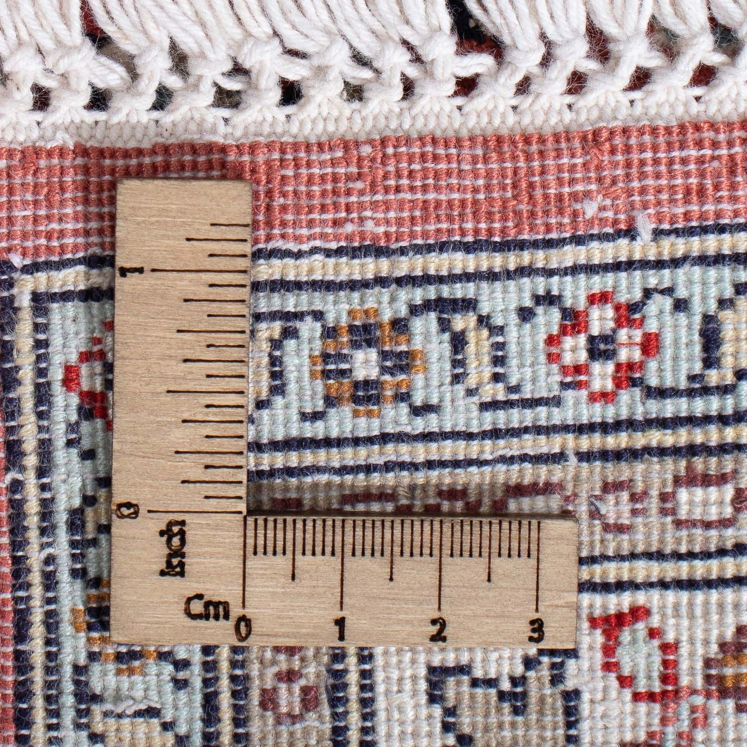 Tapis de couloir Tapis en soie - Soie du Cachemire - 179 x 64 cm - rouge foncé