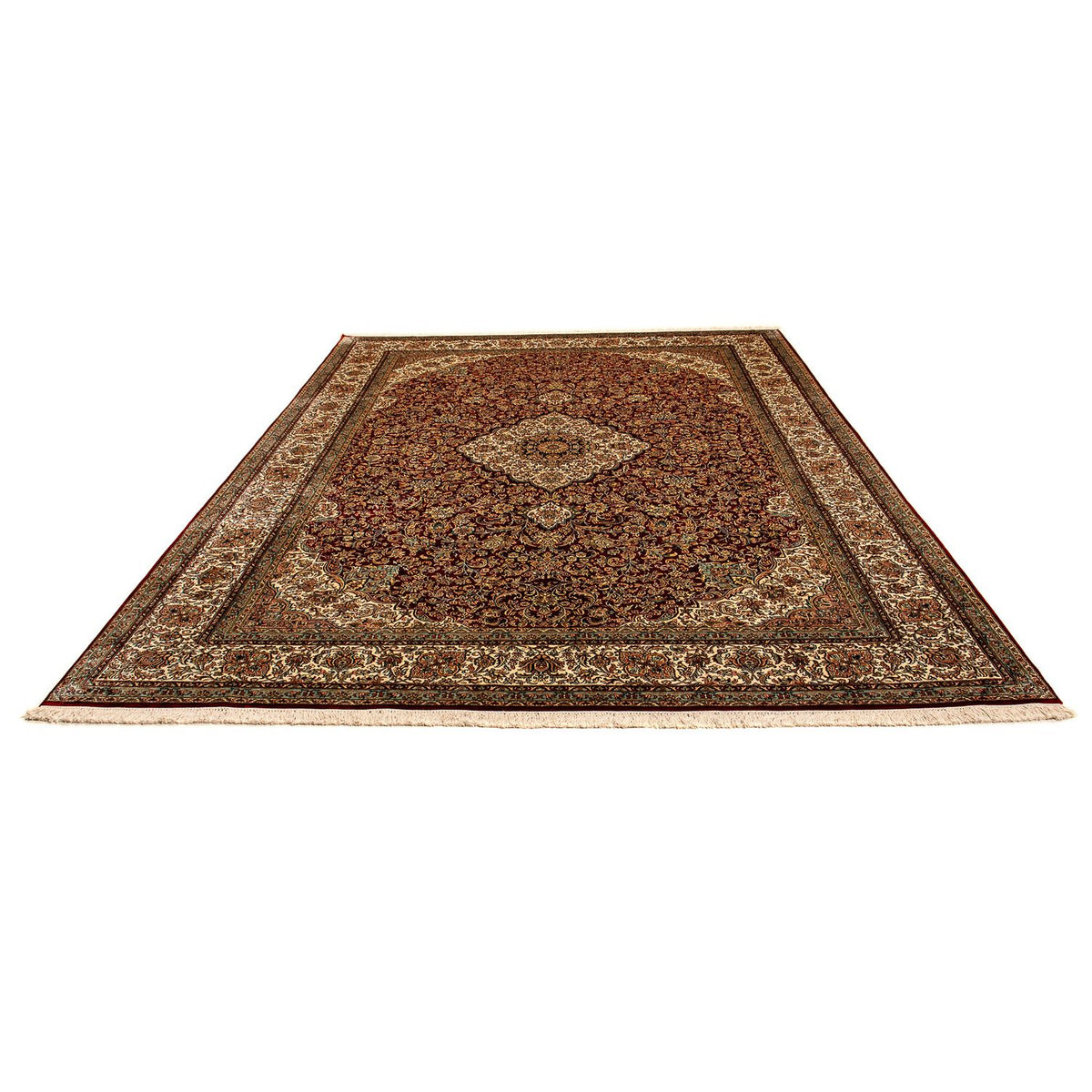 Tapis persan - Classique - 337 x 246 cm - rouge foncé