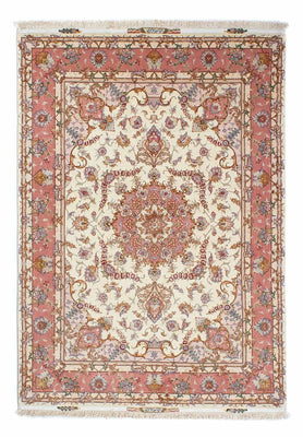 Tapis persan - Tabriz - Royal - 207 x 150 cm - beige