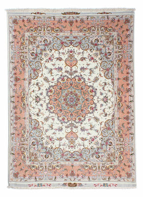 Tapis persan - Tabriz - Royal - 203 x 152 cm - beige