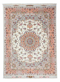 Tapis persan - Tabriz - Royal - 203 x 152 cm - beige