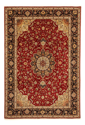 Tapis persan - Tabriz - Royal - 350 x 245 cm - rouge foncé