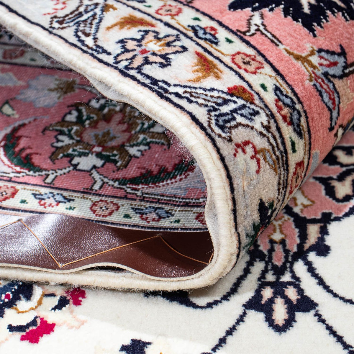 Tapis persan - Tabriz - Royal - 211 x 153 cm - beige