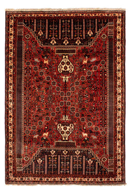 Tapis persan - Nomadic - 297 x 207 cm - rouge foncé