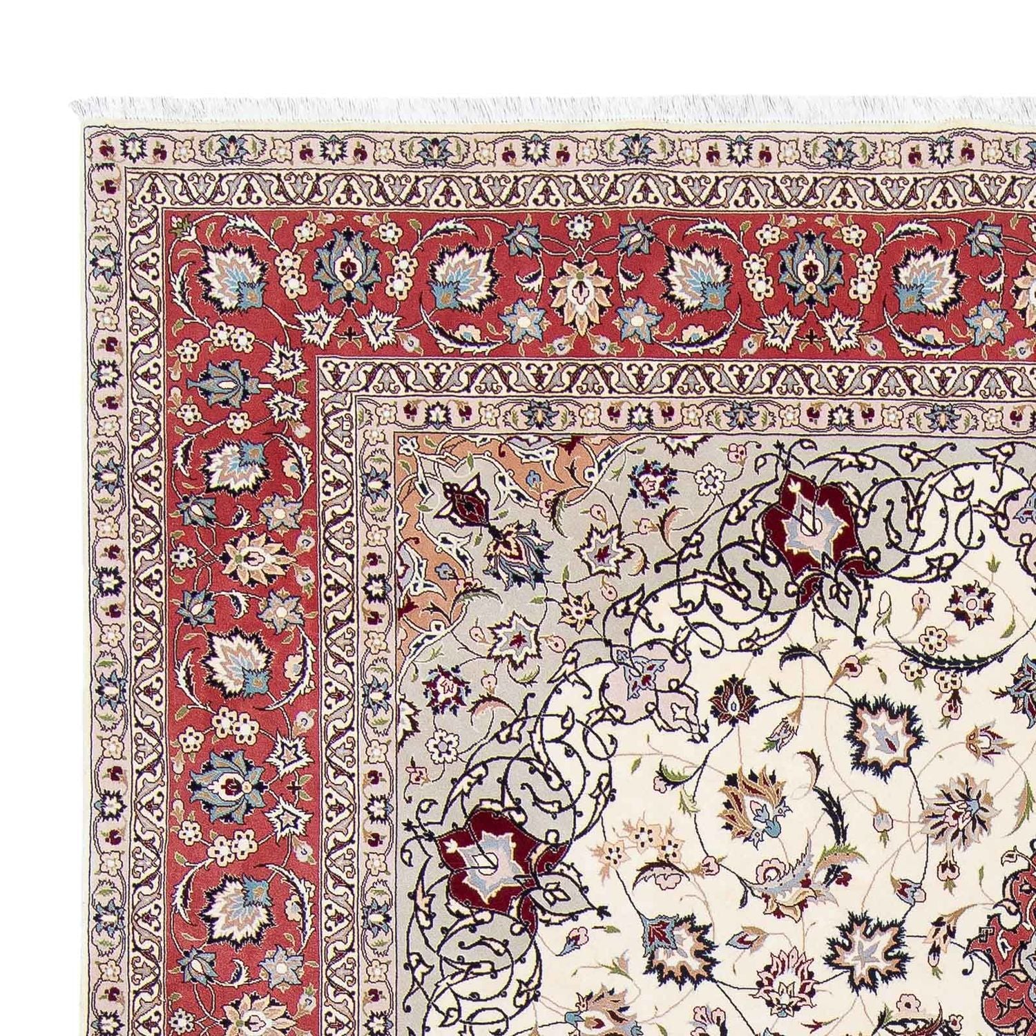 Tapis persan - Tabriz - Royal - 357 x 251 cm - beige